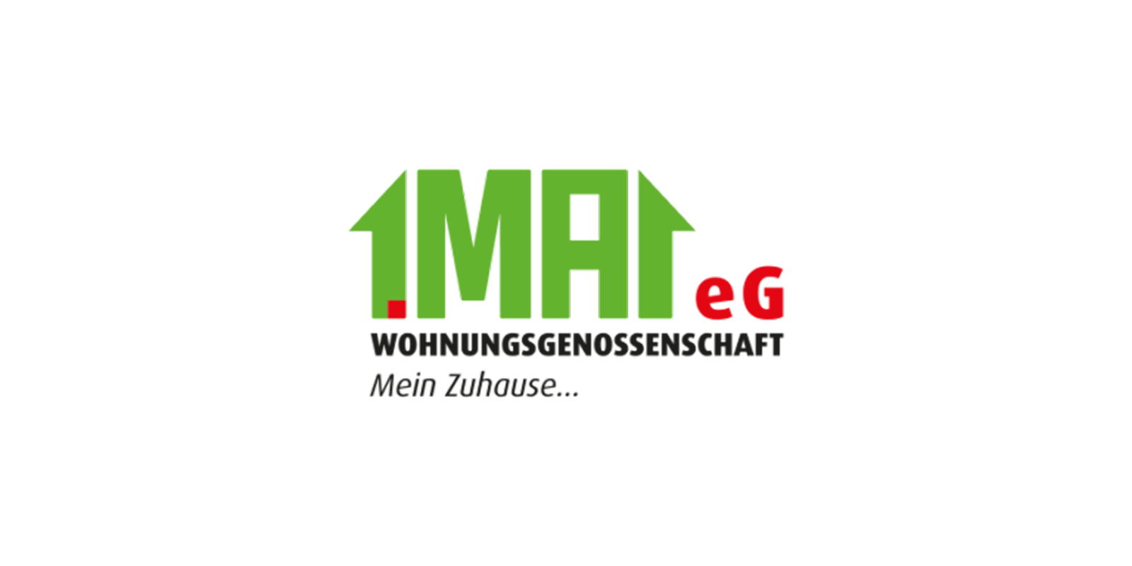 Logo 1. Mai eG Wohnungsgenossenschaft